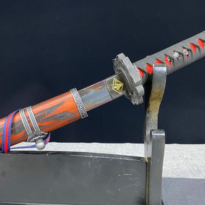 Sekiro Sword,The One ArmedWolf Katana,Wolf Warrior Blade Samurai sword，Mortal Blade