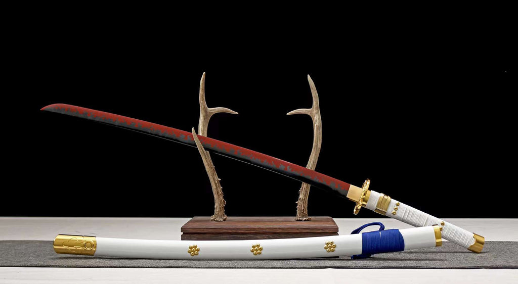 One piece Japanese Katana,Enmu Dream Sword Handmade,Anime Sword Enma Samurai sword