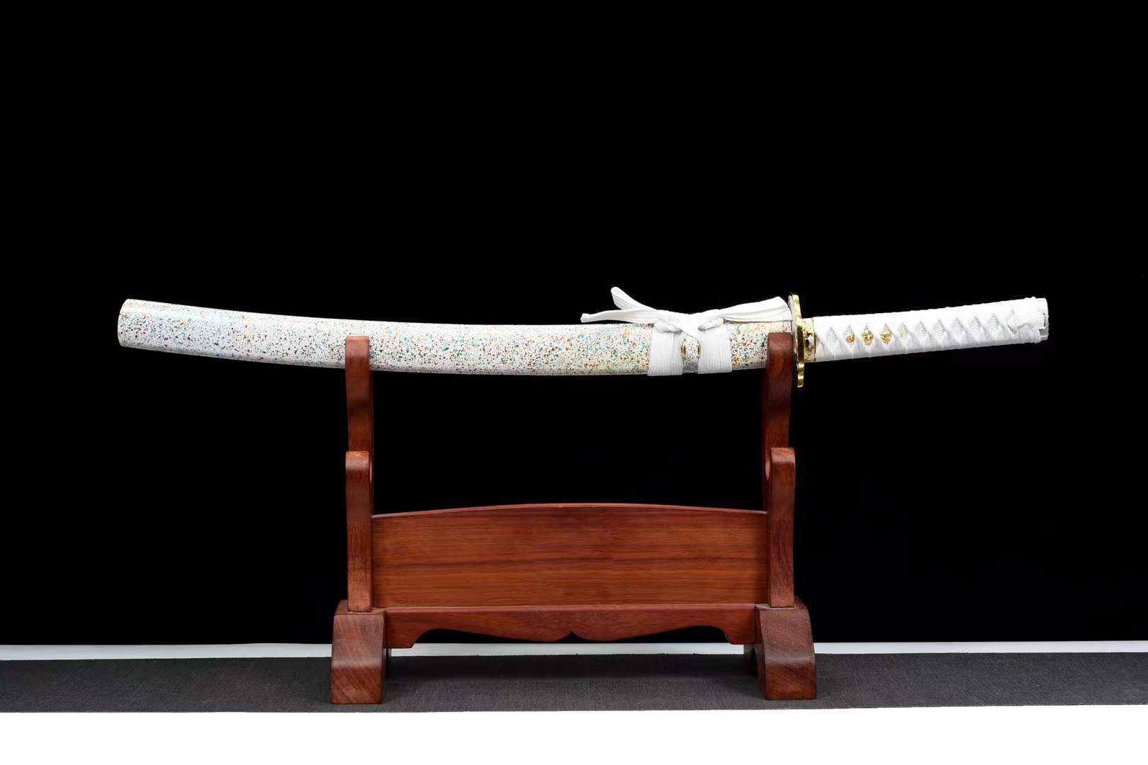 Handmade Japanese Samurai Sword,Wakizashi Sword Real,1060 Steel Katana loveyitadj