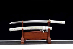 Handmade Japanese Samurai Sword,Wakizashi Sword Real,1060 Steel Katana loveyitadj