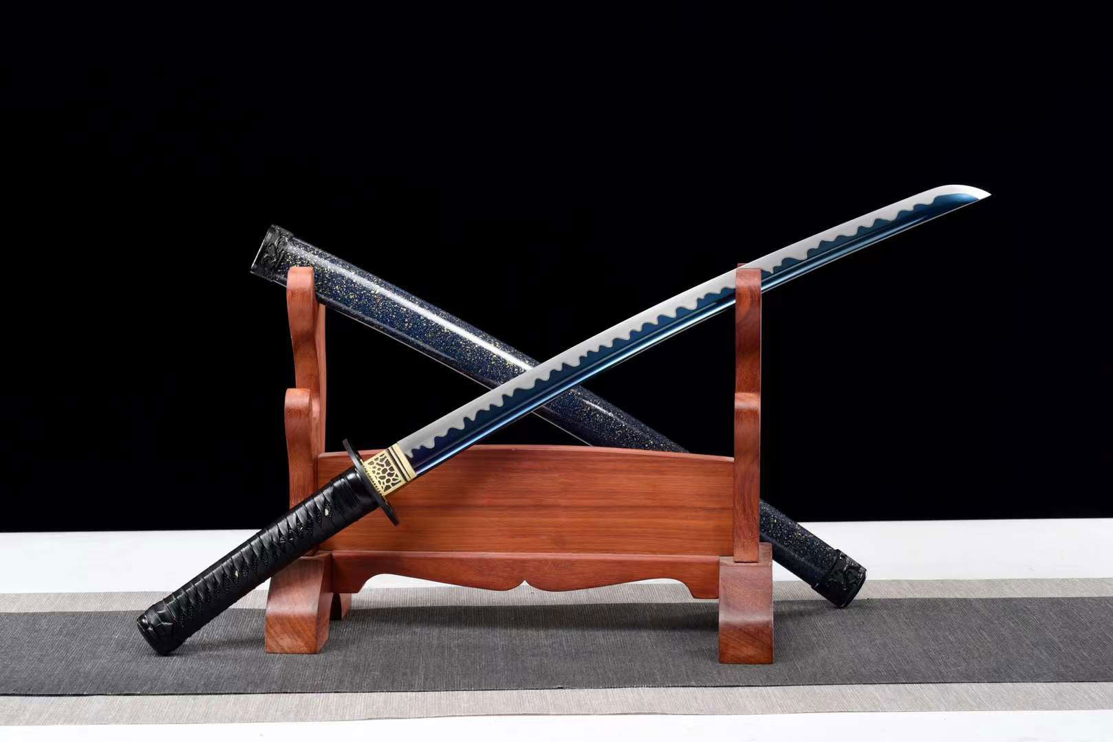 Handmade Sword Katana Real Full Tang 1065 Steel Japanese Samurai Sword Sharp loveyitadj