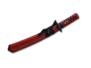 T10 Steel Handmade Japanese Samurai sword,Clay Burning Blade Short Tanto Katana Small Kinfe Real loveyitadj