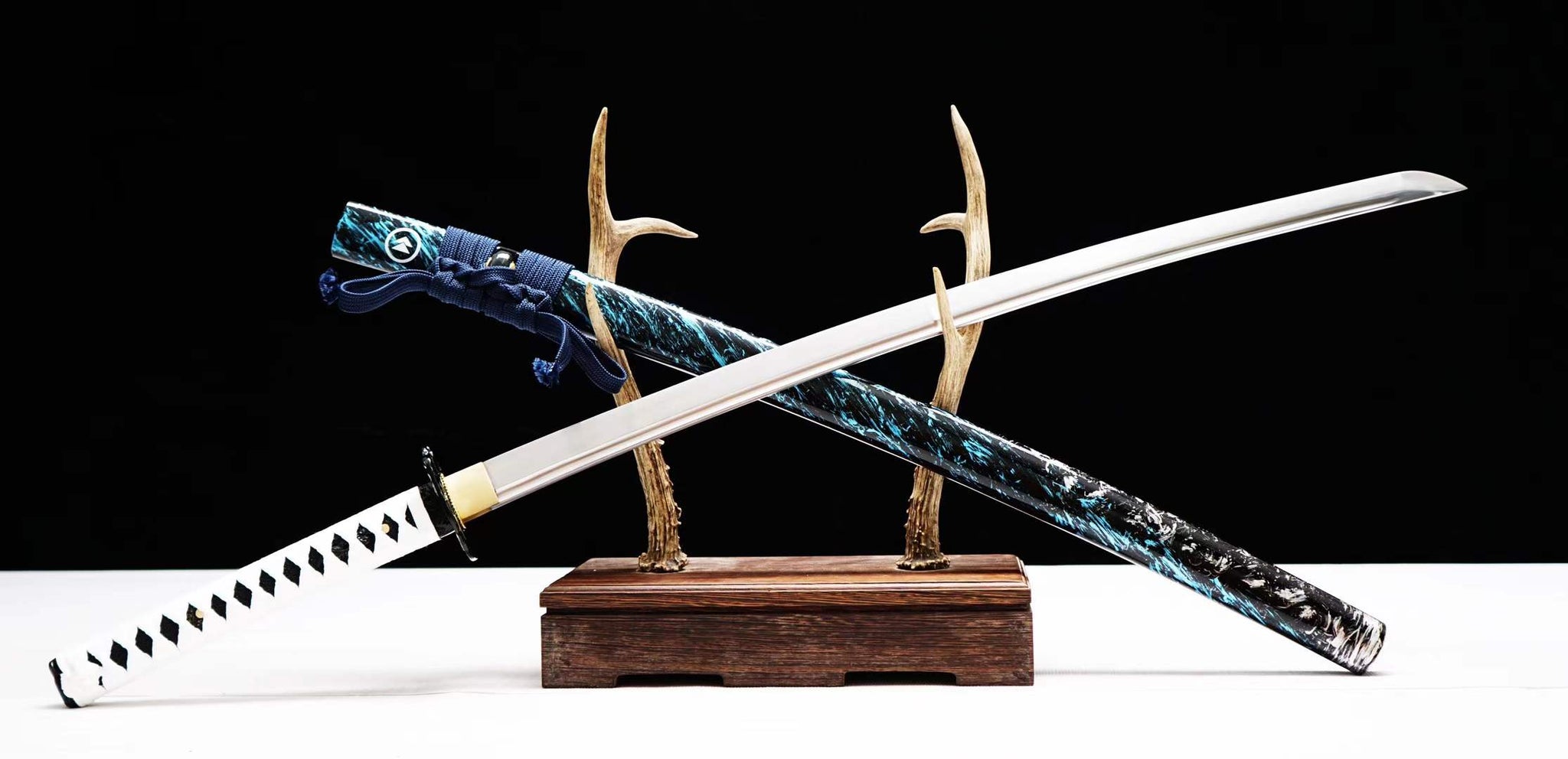 Soul of Tsushima Sword 1095 Steel Samurai sword replica Handmade Japanese katana hansi sword