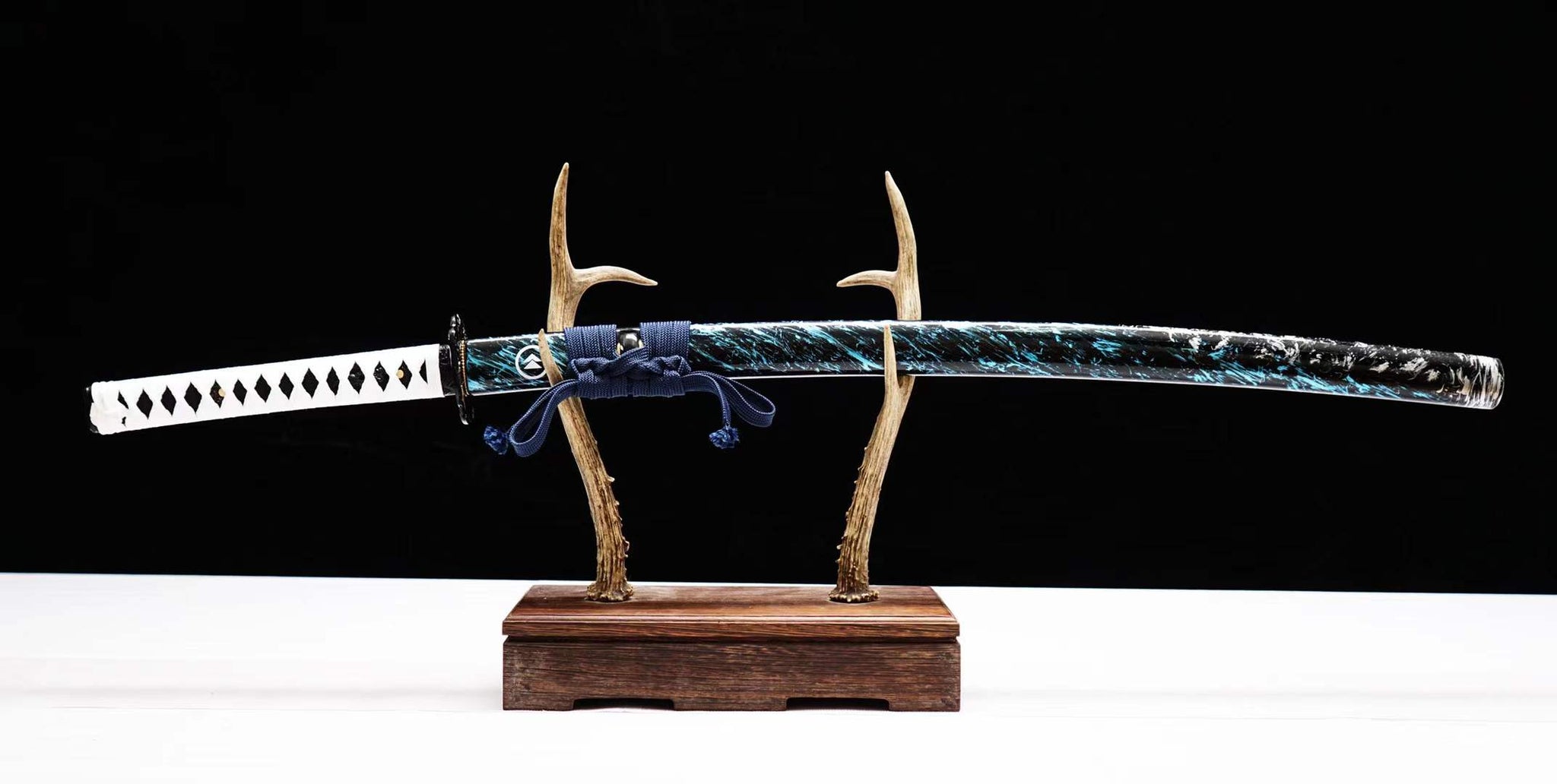 Soul of Tsushima Sword 1095 Steel Samurai sword replica Handmade Japanese katana hansi sword