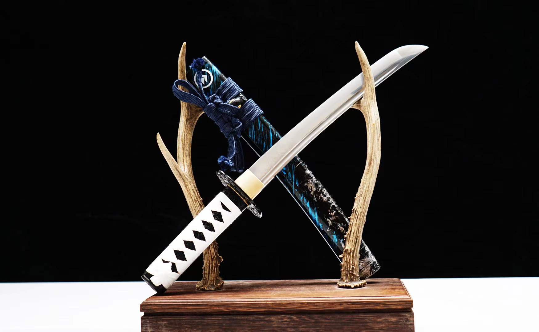 Soul of Tsushima Sword 1095 Steel Samurai sword replica Handmade Japanese katana hansi sword