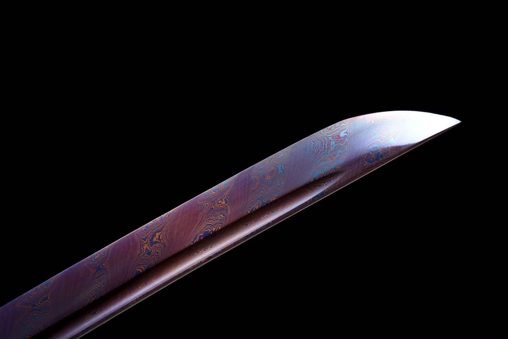 Damascus folding steel Handmade Ninja Sword,Katana Real Japanese Samurai Sword loveyitadj