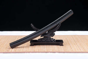 Damascus folding steel Short Kinfe,Japanese Katana Samurai sword,Small Sword Real Full Tang loveyitadj