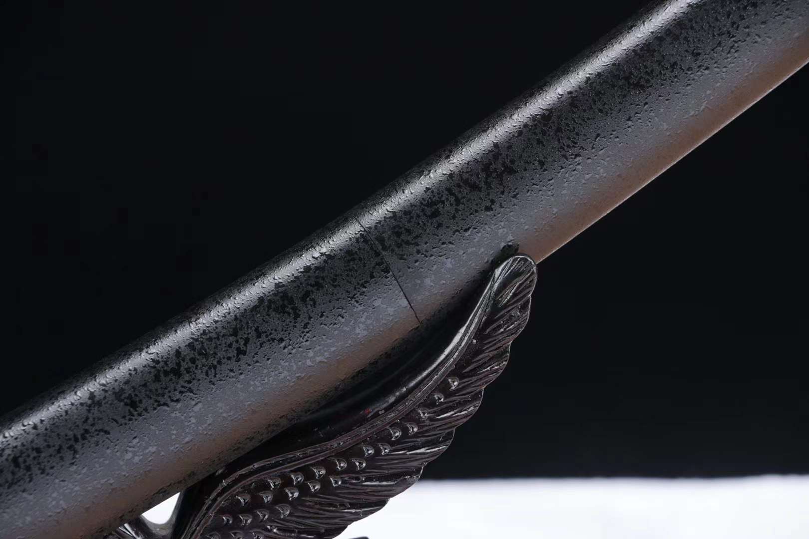 Damascus folding steel Short Kinfe,Japanese Katana Samurai sword,Small Sword Real Full Tang loveyitadj