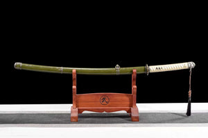 Samurai Sword Full Tang Officer Sword Handmade Katana T10 Steel Japanese Sword hansi sword
