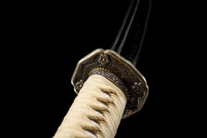 Samurai Sword Full Tang Officer Sword Handmade Katana T10 Steel Japanese Sword hansi sword