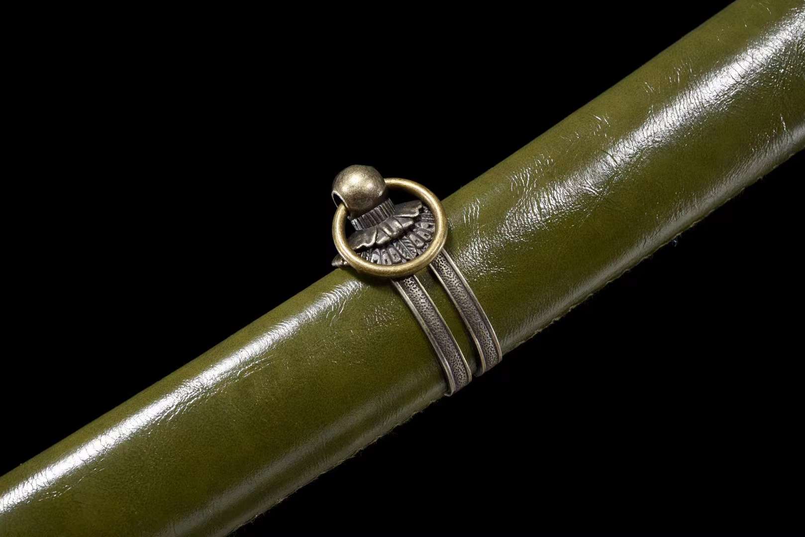 Samurai Sword Full Tang Officer Sword Handmade Katana T10 Steel Japanese Sword hansi sword