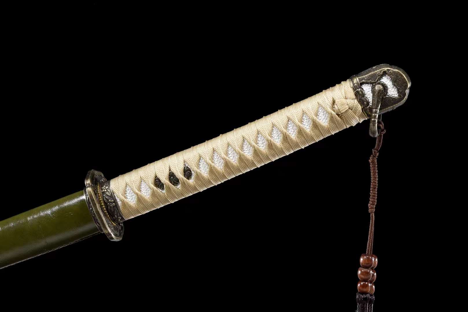 Samurai Sword Full Tang Officer Sword Handmade Katana T10 Steel Japanese Sword hansi sword