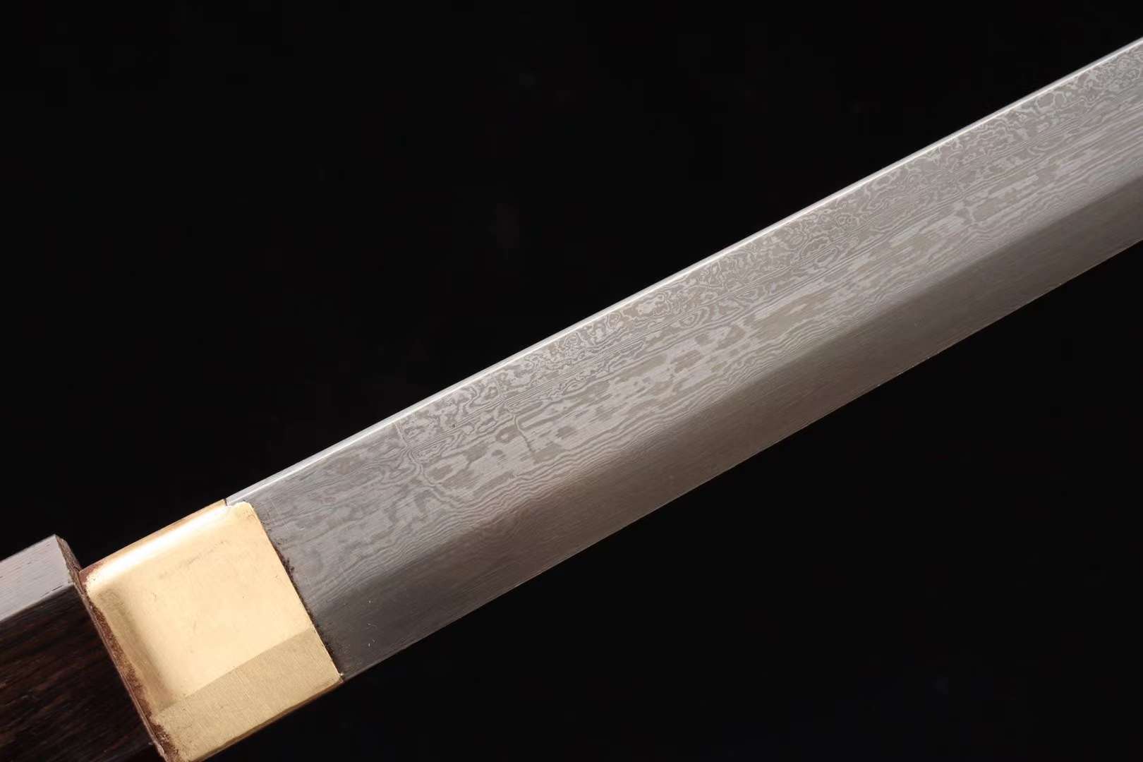 Handmade Japanese Sword,Katana Samurai sword,Damascus Steel Tanto Short Kinfe Small Katana loveyitadj
