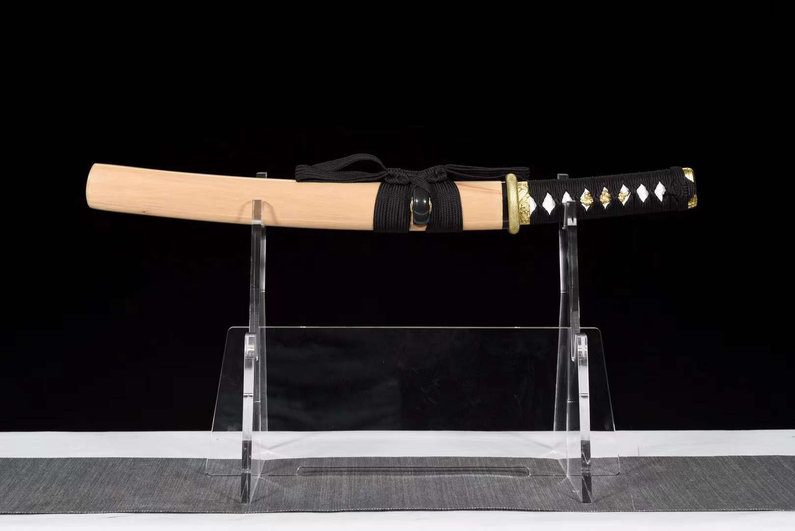 Karasuma sword,1095 Steel Short Kinfe,Handmade Japanese Small Sword,Katana Samurai sword Tanto loveyitadj