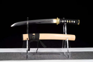 Karasuma sword,1095 Steel Short Kinfe,Handmade Japanese Small Sword,Katana Samurai sword Tanto loveyitadj