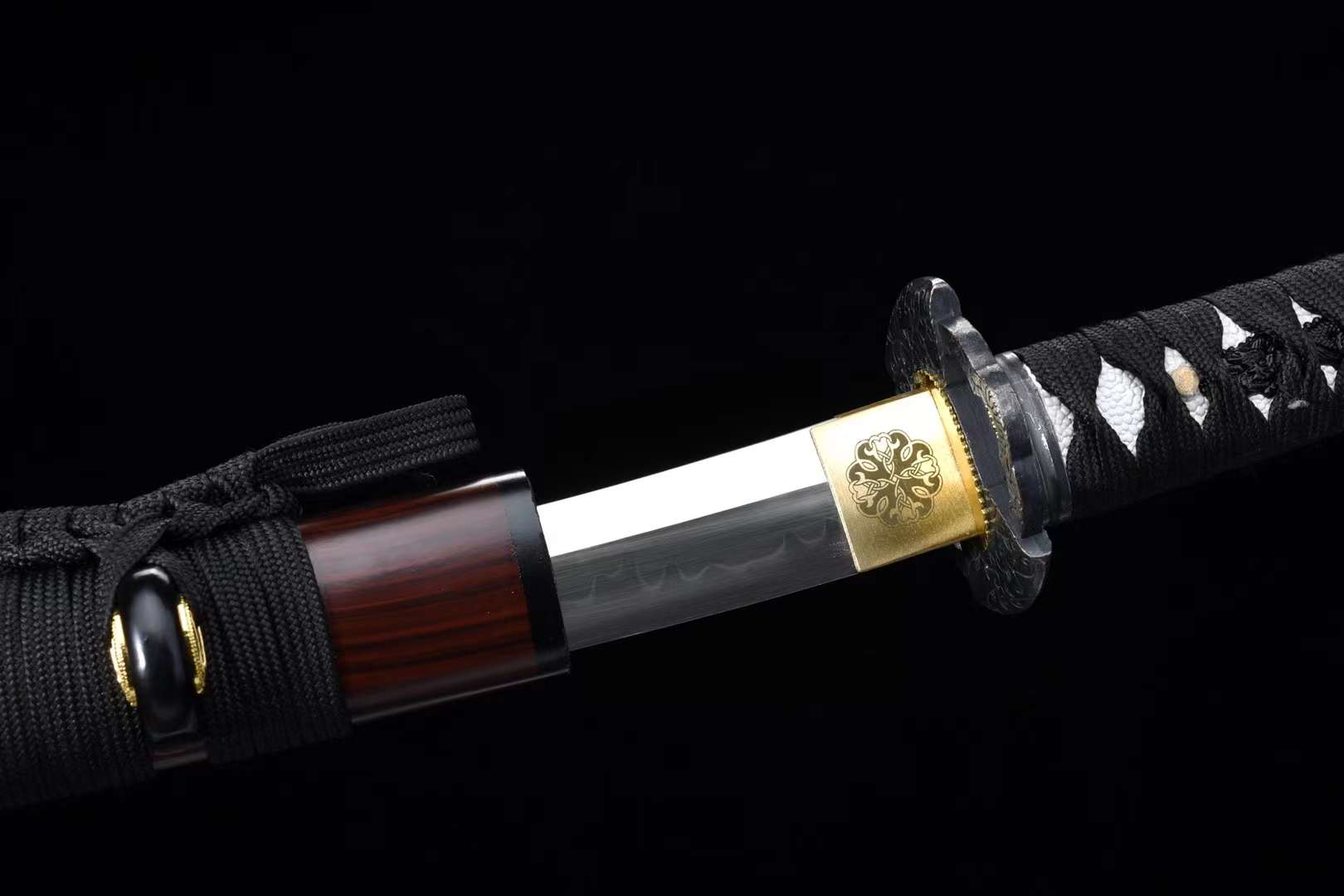 Katana Samurai sword,T10 Steel Tanto Sword Handmade Japanese Sword Short Kinfe Small Sword loveyitadj