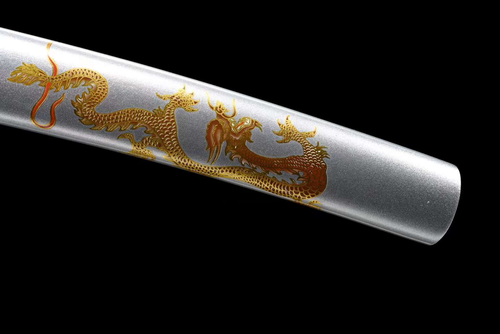 Dragon samurai sword,1060 Steel Short Kinfe,Japanese Katana sword,Small Sword Real Full Tang loveyitadj