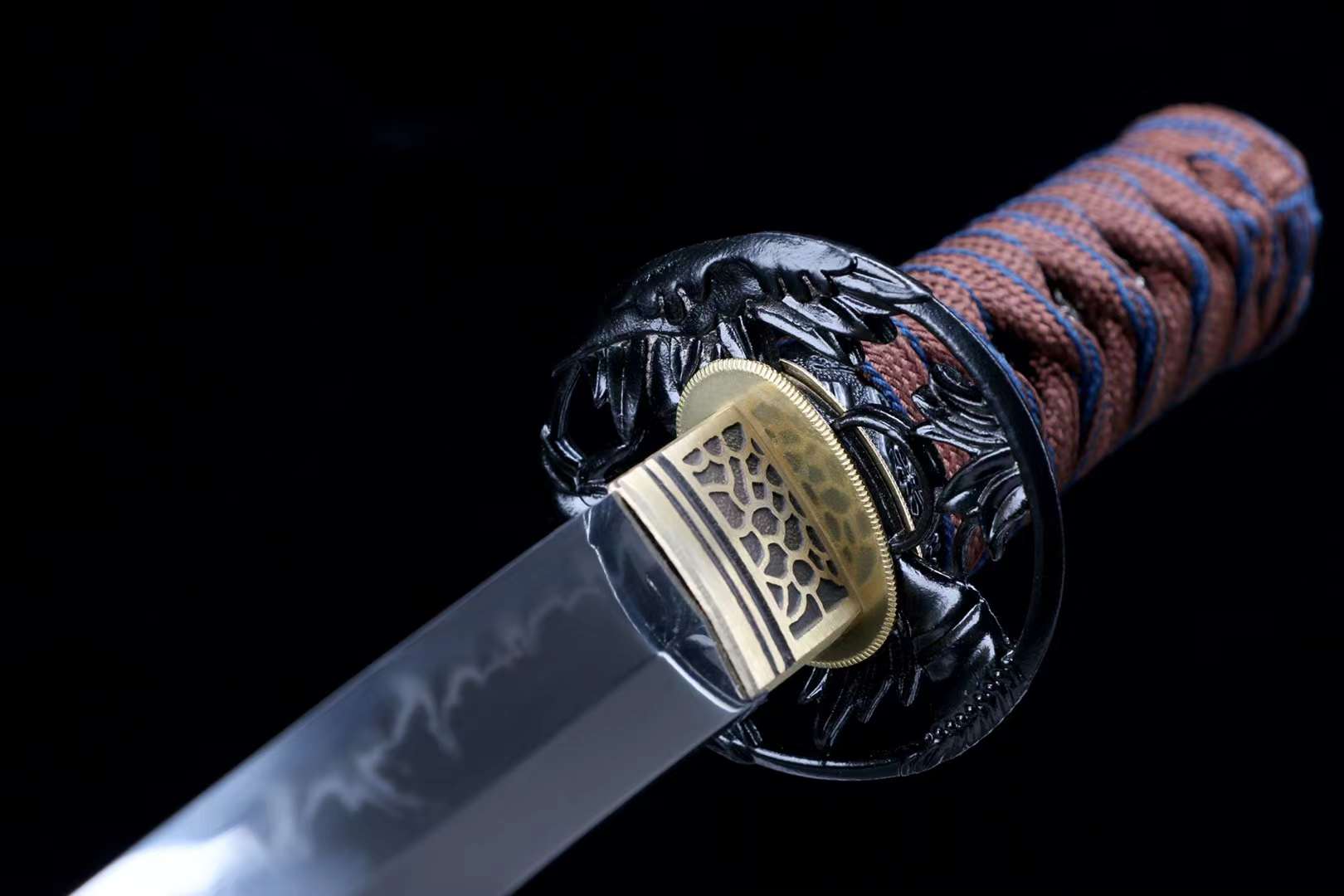 Japanese Tanto Samurai sword Real T10 Steel Sword,Short Knife,Harmon Handmade Katana loveyitadj