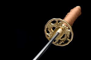 T10 Steel Handmade Japanese Samurai sword,Short Tanto Katana Small Kinfe Real loveyitadj
