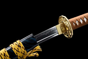T10 Steel Handmade Japanese Samurai sword,Short Tanto Katana Small Kinfe Real loveyitadj
