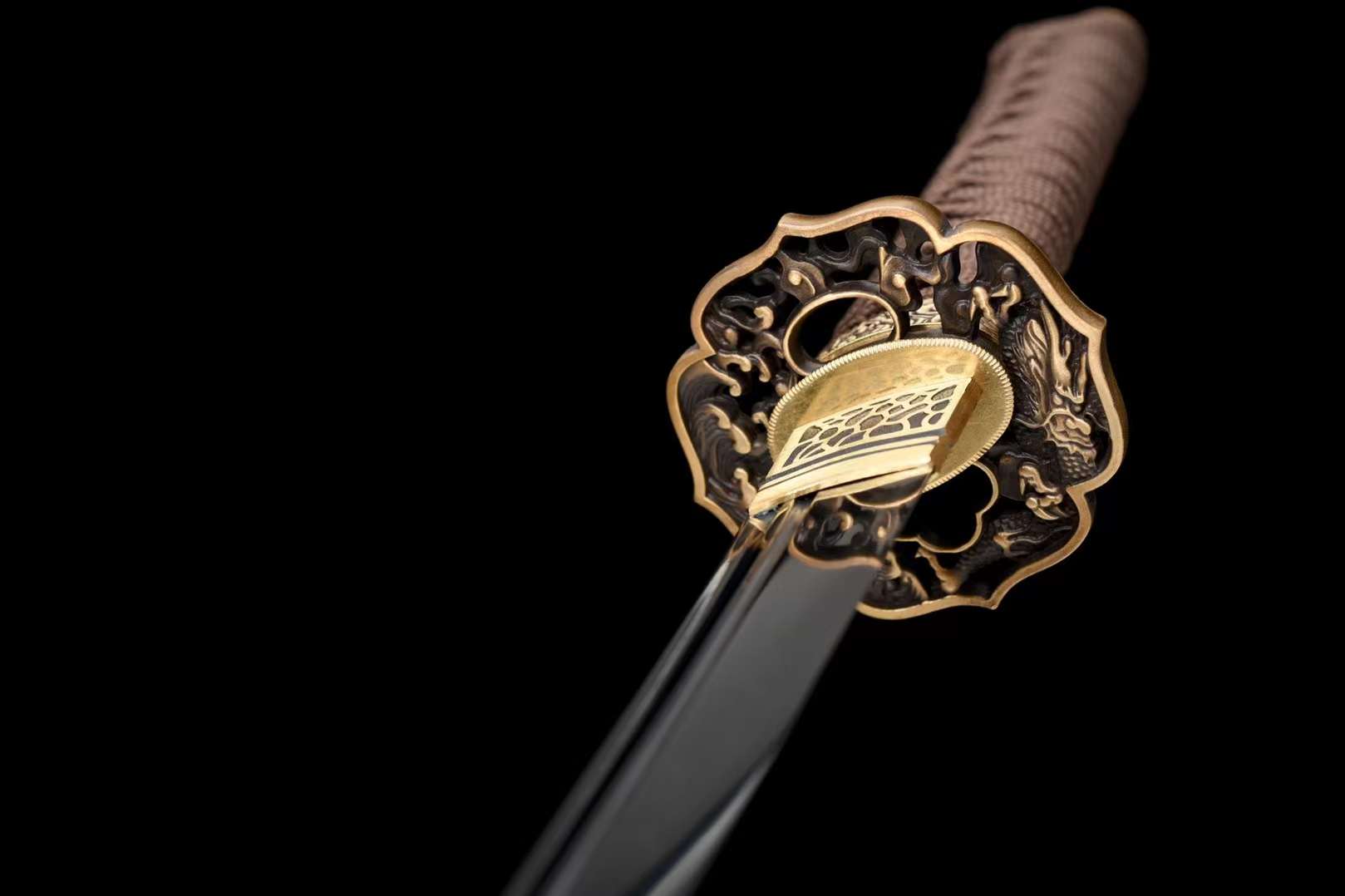 Wakizashi Samurai Sword,Handmade Japanese Sword,Full Tang Katana,Dragon Sword loveyitadj