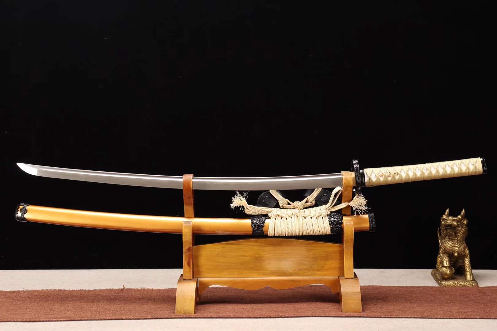 Samurai sword,Damascus Folding Steel Sword Katana,T8 Folding Steel Japanese Sword,Dragon Sword loveyitadj