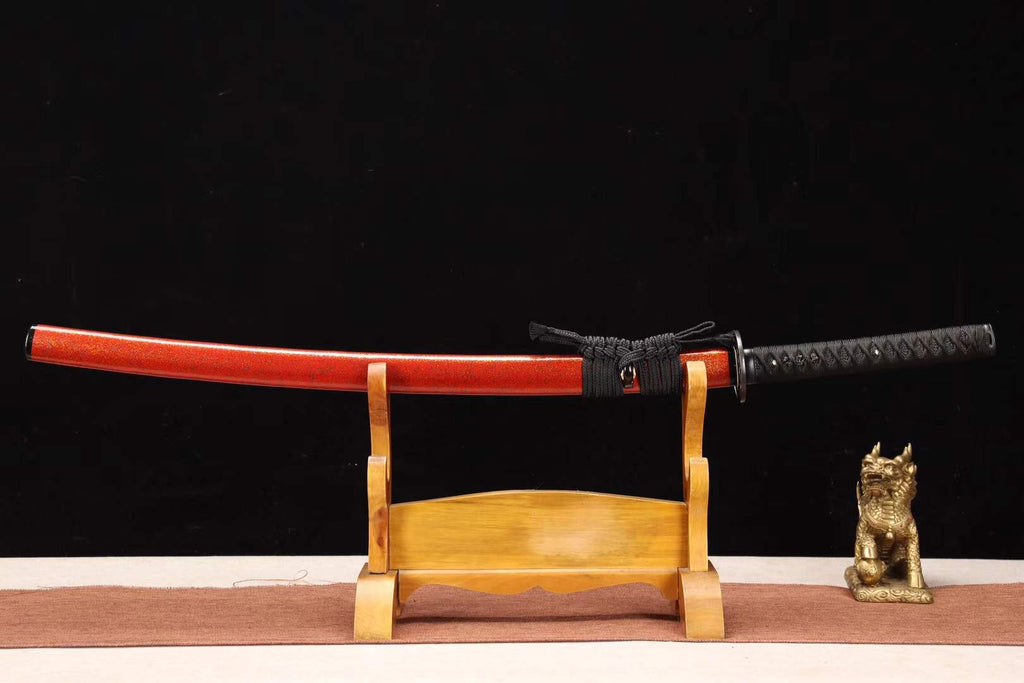 1060 Steel Sword,Japanese Handmade Samurai Sword,Dragon Sword Katana loveyitadj