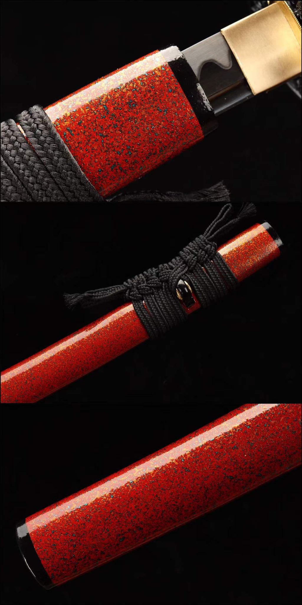 1060 Steel Sword,Japanese Handmade Samurai Sword,Dragon Sword Katana loveyitadj