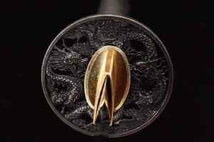 1060 Steel Sword,Japanese Handmade Samurai Sword,Dragon Sword Katana loveyitadj
