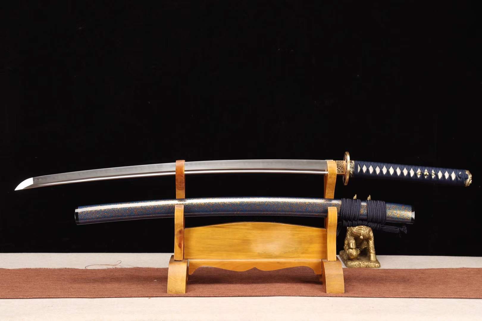 L6 Steel Katana,Clay Burning Blade Samurai sword,Japanese Handmade Katana sword loveyitadj
