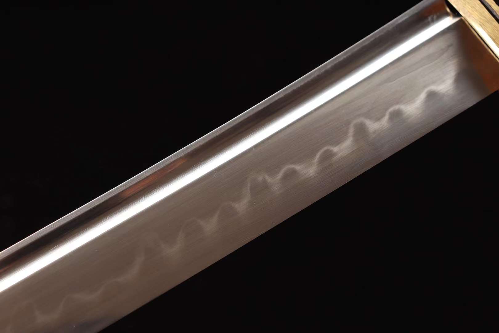 Clay burning blade T10 steel Sword,Full Tang Japanese Katana Sword,Handmade Japanese Samurai sword loveyitadj