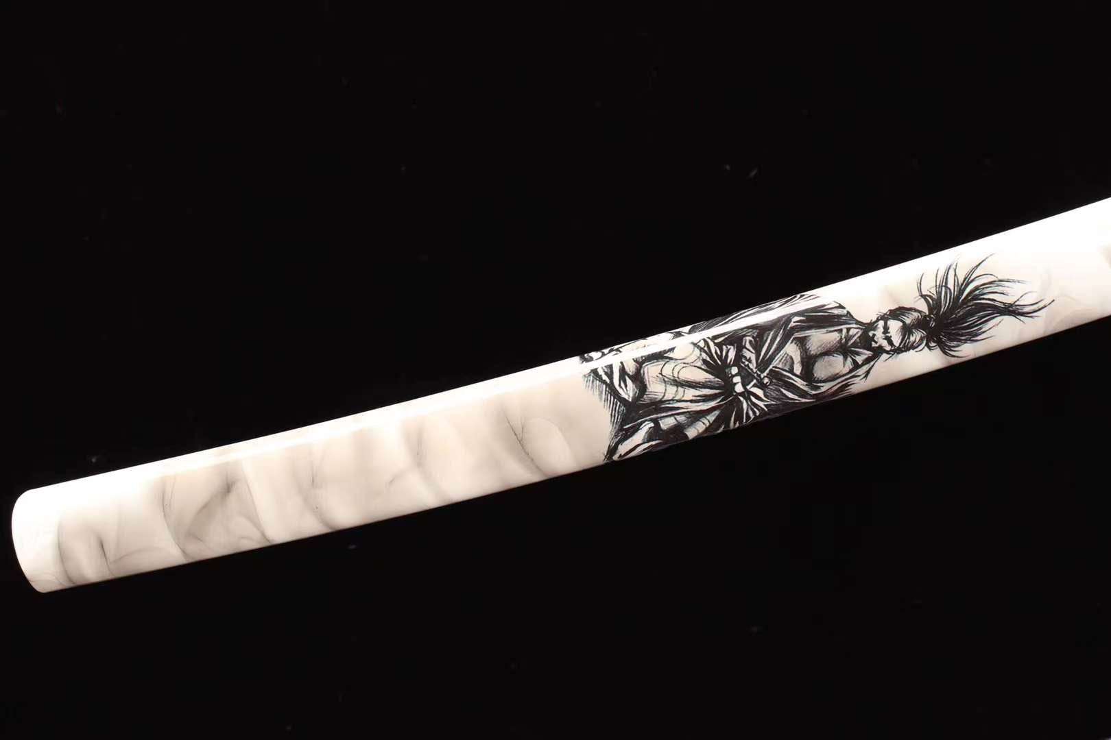 Samurai Samurai Sword,T10 Steel Sword,Clay Burning Blade Katana Sword loveyitadj