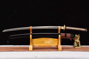 Damascus folding steel Samurai sword,Full Tang Katana Japnese Sword,Rurouni Kenshin Sword Reprint loveyitadj