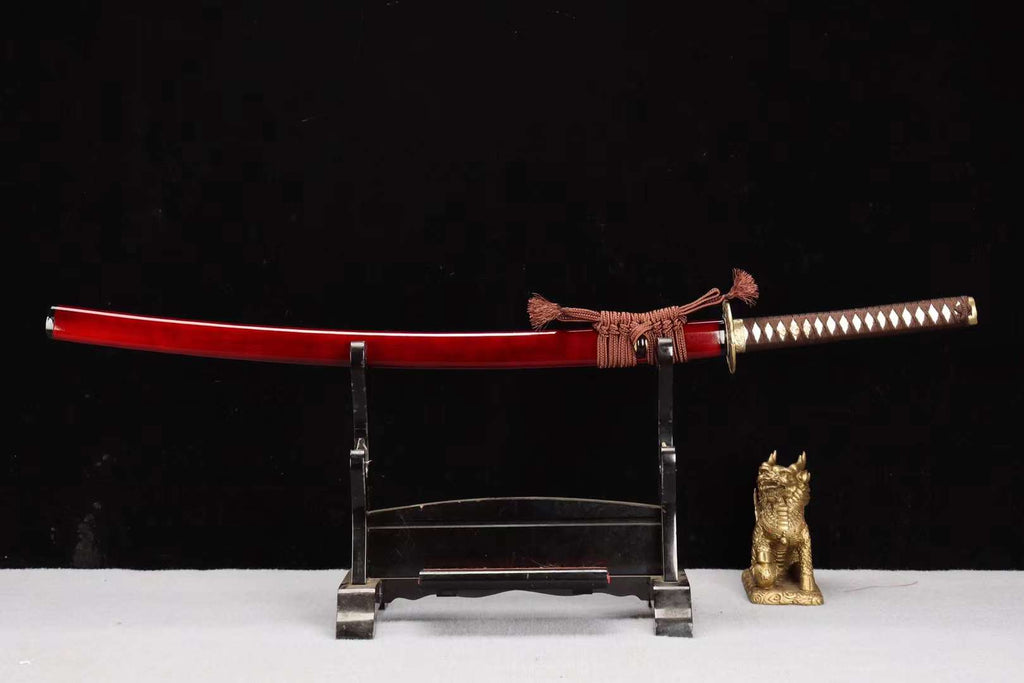 1065 Steel Japanese Katana Sword,Handmade Sword,Full Tang Samurai sword Eagle decorated loveyitadj