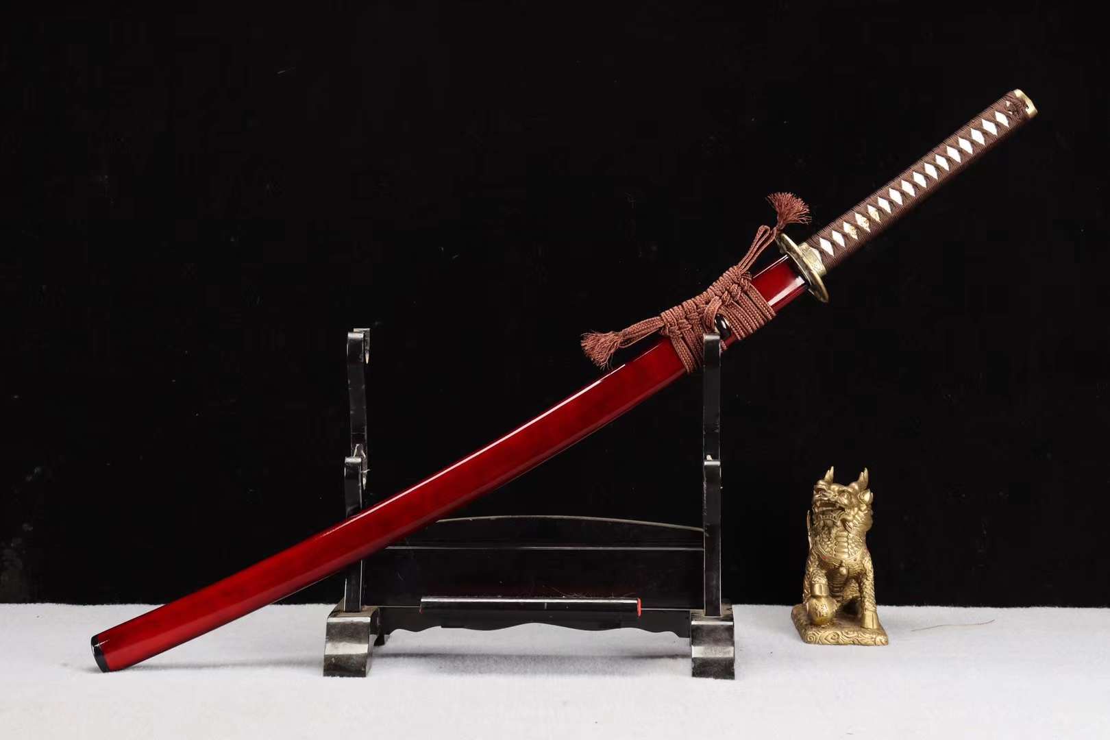 1065 Steel Japanese Katana Sword,Handmade Sword,Full Tang Samurai sword Eagle decorated loveyitadj