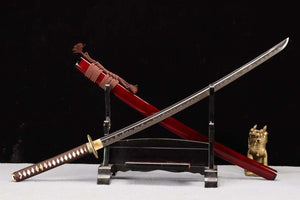 1065 Steel Japanese Katana Sword,Handmade Sword,Full Tang Samurai sword Eagle decorated loveyitadj