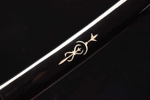 1095 Steel Japanese Sword,Iai samurai sword,Full Tang,Katana Sword Real loveyitadj