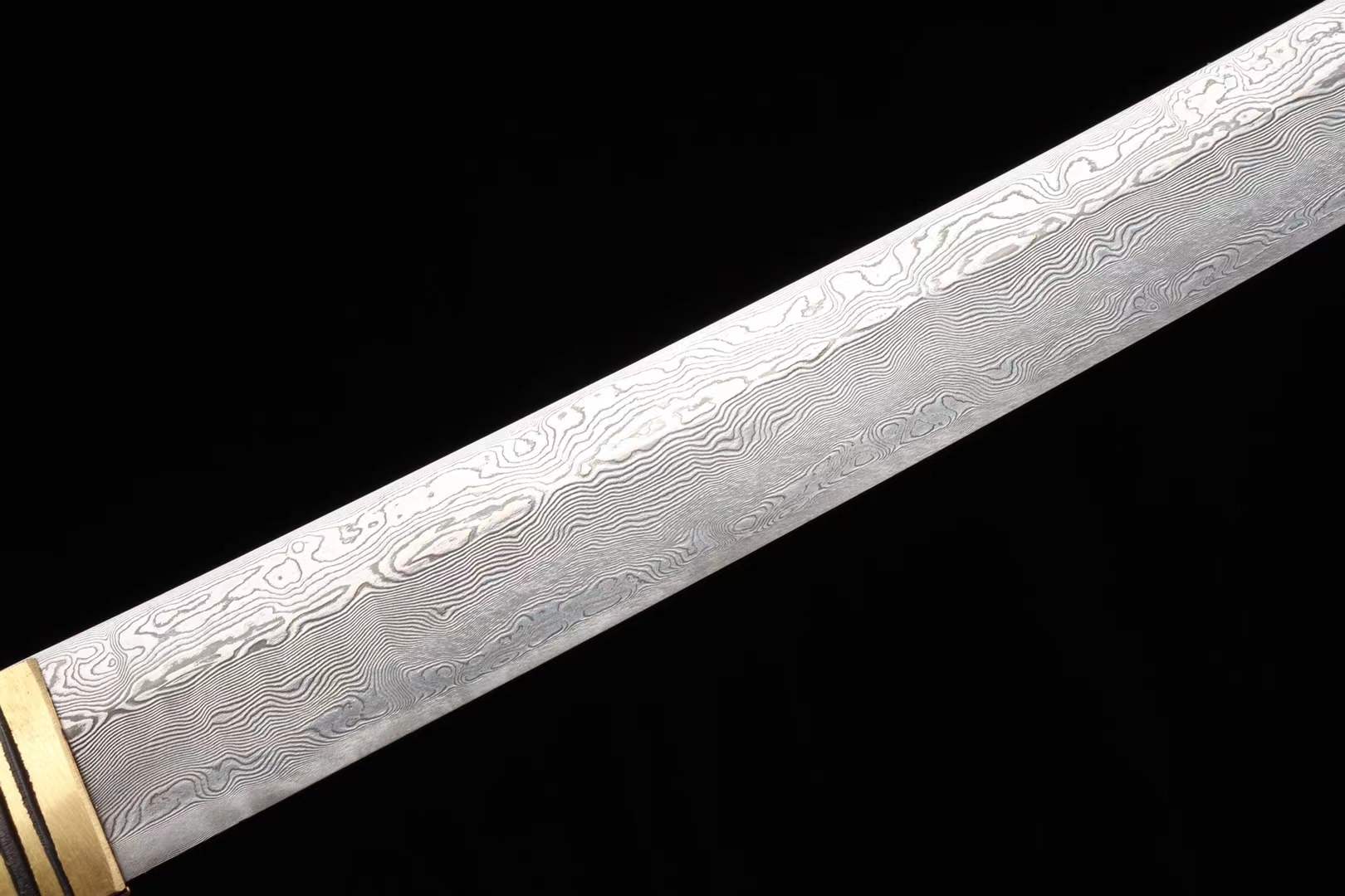 Japanese katana,Full Tang Tachi,T8 Steel Damascus Folding Steel Sword,Full Tang Handmade Samurai Sword loveyitadj