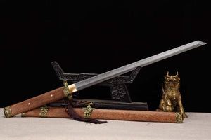 Handmade T10 steel Sword,Full Tang Japanese Samurai Sword,Wakizashi Katana Sword loveyitadj