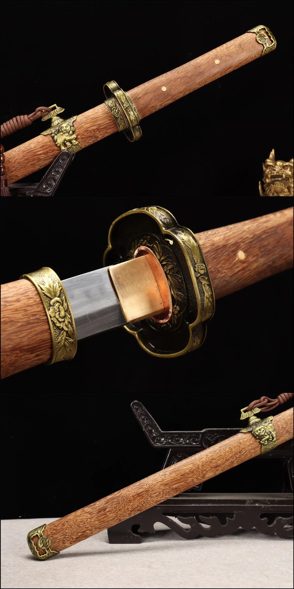 Handmade T10 steel Sword,Full Tang Japanese Samurai Sword,Wakizashi Katana Sword loveyitadj