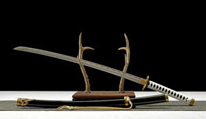 Sword fort Handmade Katana Anime Cosplay Sword, Devil May Cry Vergil Yamato Sword Real Steel & Dante's Rebellion hansi sword