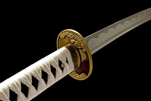 Sword fort Handmade Katana Anime Cosplay Sword, Devil May Cry Vergil Yamato Sword Real Steel & Dante's Rebellion hansi sword