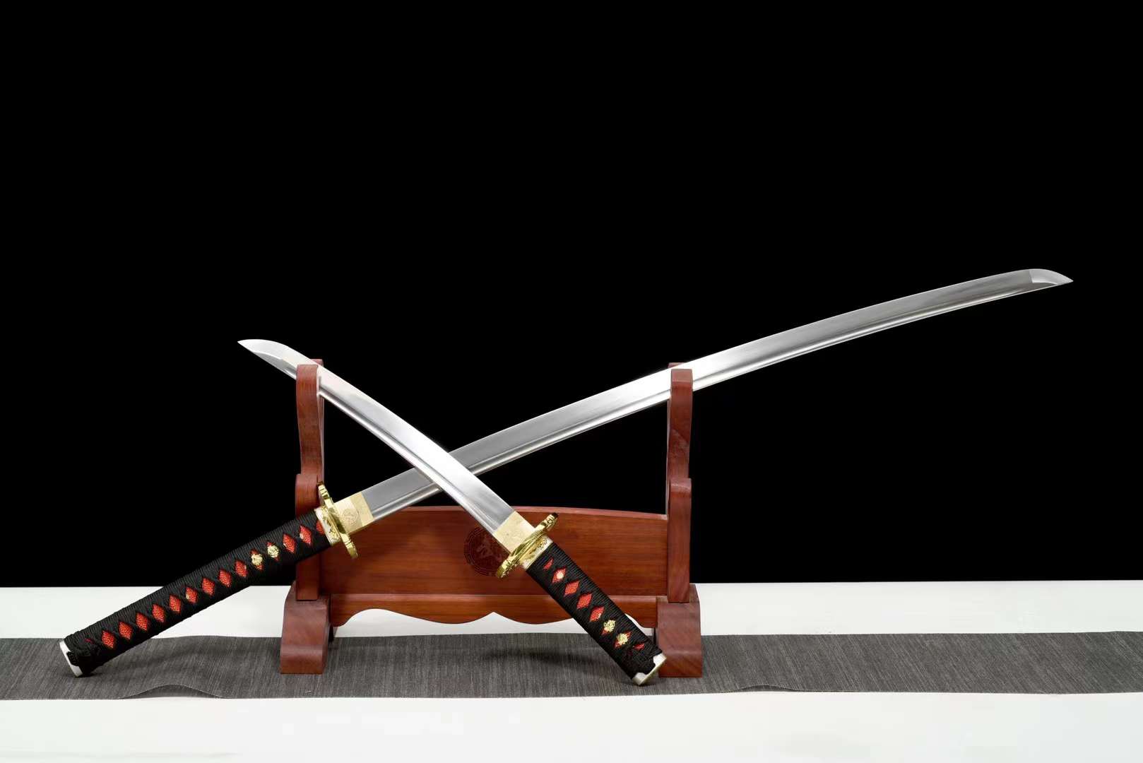 Dragon Sword,1090 Steel Samurai sword,japanses sword set,handmade full tang katana set loveyitadj