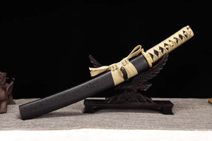 Small Sword,Katana Samurai sword,T10 Steel Tanto Sword Handmade Japanese Sword Short Kinfe loveyitadj