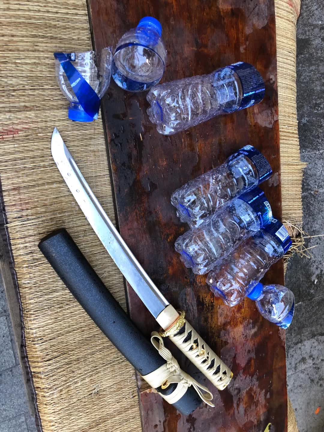 Small Sword,Katana Samurai sword,T10 Steel Tanto Sword Handmade Japanese Sword Short Kinfe loveyitadj