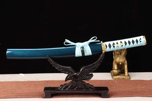 1065 Steel Short Kinfe,Japanese Katana sword,Small Samurai Sword Real Full Tang loveyitadj