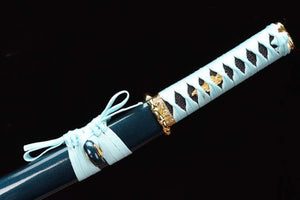 1065 Steel Short Kinfe,Japanese Katana sword,Small Samurai Sword Real Full Tang loveyitadj