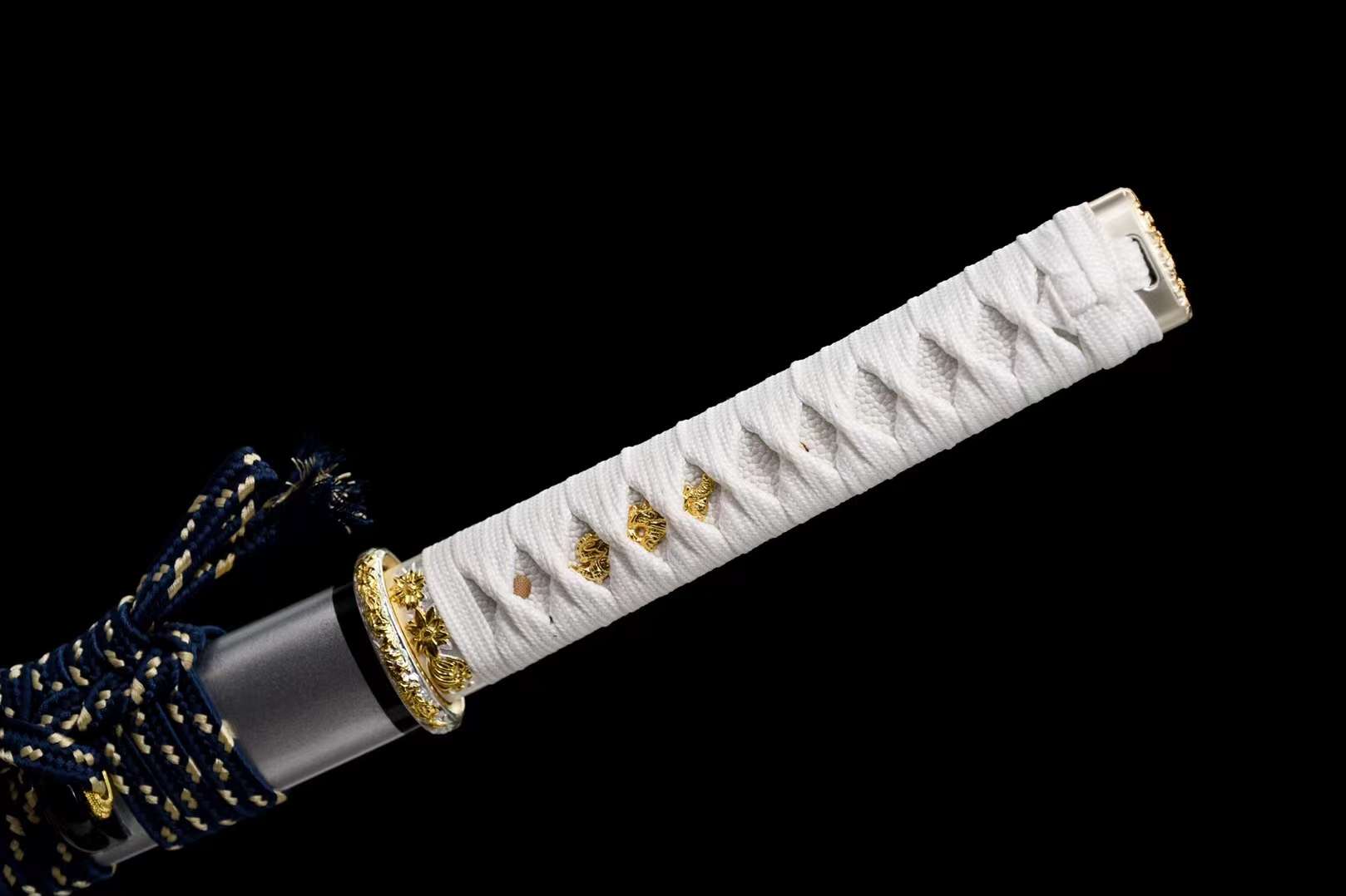 T10 Steel Handmade Katana Sword,Japanese Samurai Sword,Dragon Sword loveyitadj