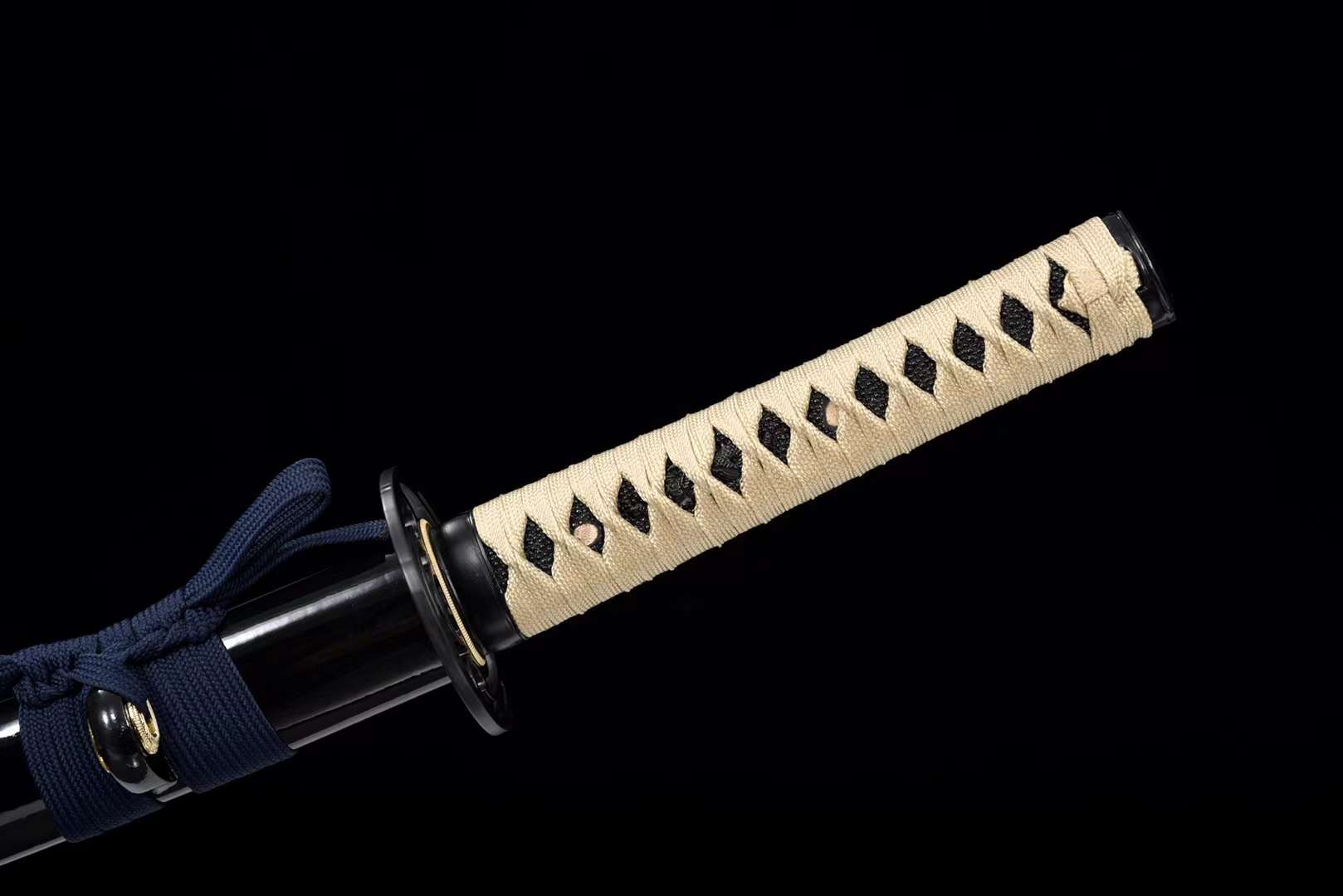 1065 Steel Japanese Samurai Sword,Handmade Sword Katana Real Full Tang Knife loveyitadj