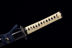 1065 Steel Japanese Samurai Sword,Handmade Sword Katana Real Full Tang Knife loveyitadj